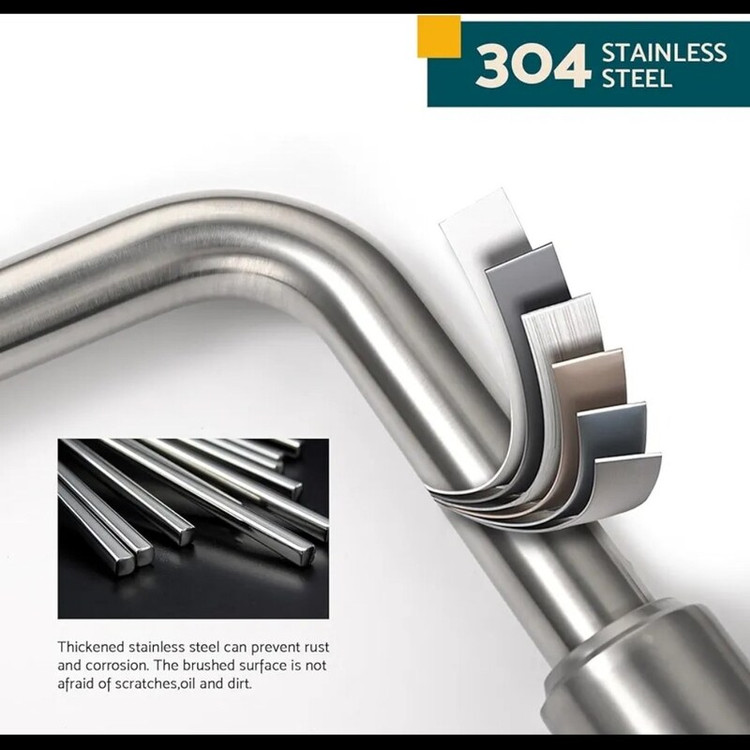 شیر روشویی 360 درجه چهار حالته اقتصادی با طراحی آرگونومیک برند HuaDiao _ تضمین کیفیت