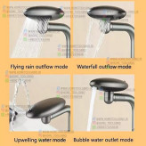 عملکرد متنوع شیر روشویی چهار حالته 360 درجه برند City Market در محیط سرویس بهداشتی