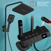 نمایی از حالت پاشش آب بارانی در دوش حمام Hyshin-8099