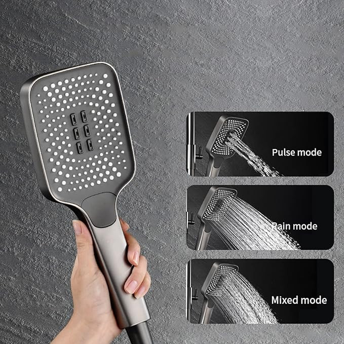 گوشی دوش با کیفیت عالی و تنظیم چندحالت در دوش حمام Hyshin-8099