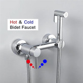 نمایی نصب شده شیر سرویس بهداشتی