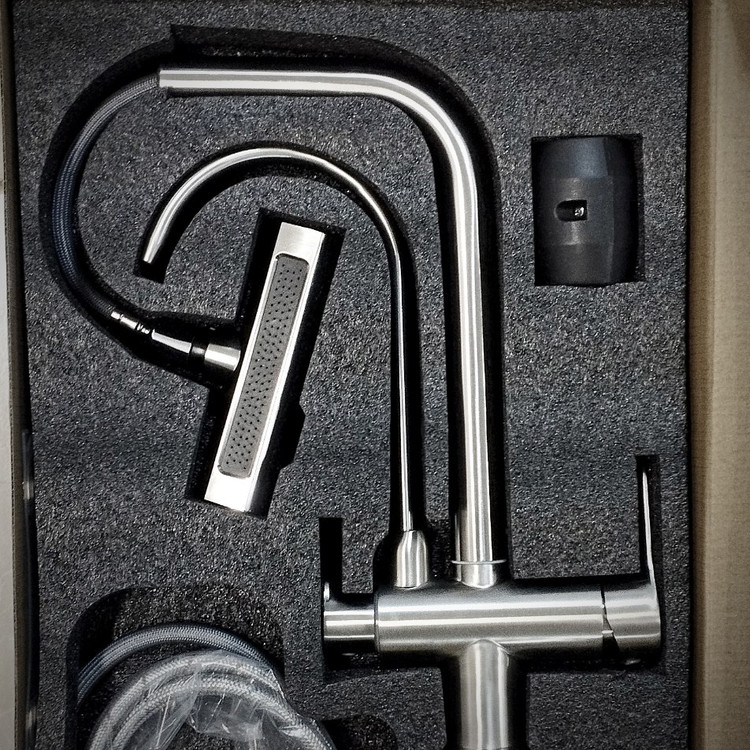 شیر آشپزخانه شاوری چهار حالته با تصفیه آب