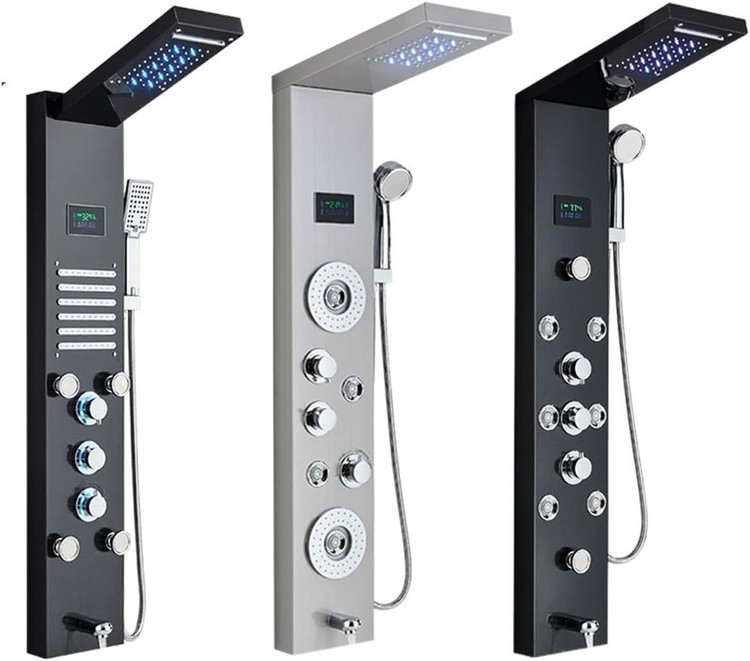 ماساژورهای چندگانه پنل دوش PING