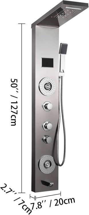 نصب آسان دوش دیجیتال بدون نیاز به نصاب