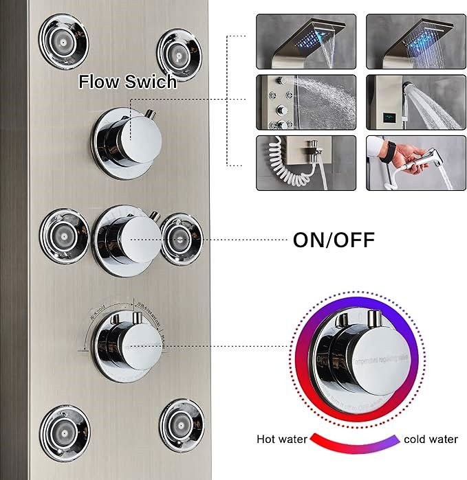 پنل ضدآب و مقاوم در برابر بخار حمام