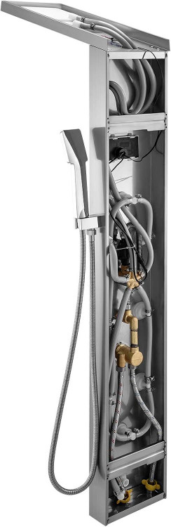 جلوه لوکس پنل دوش PING در دکور حمام