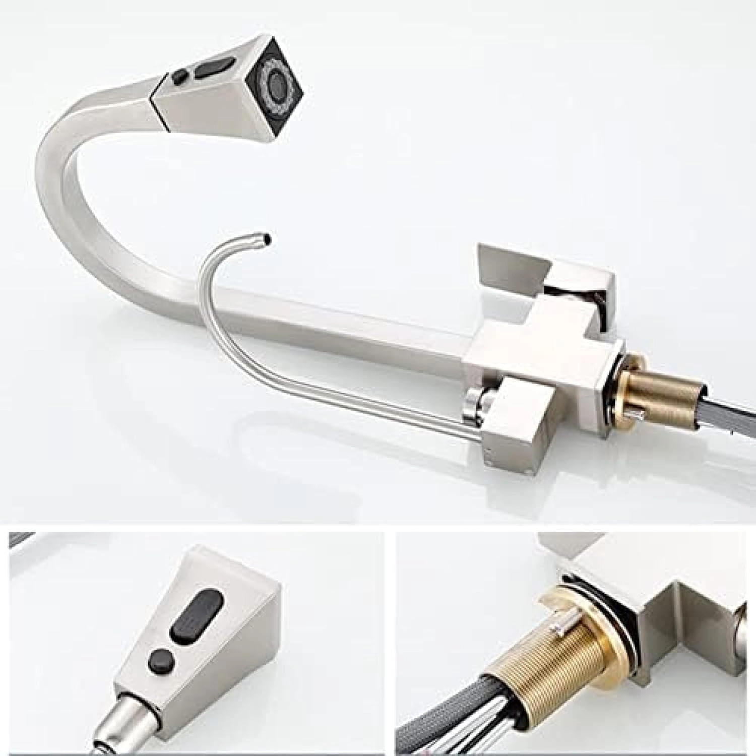 شیر ظرفشویی دو کاره شاوری 360 درجه مدل آب تصفیه دار برند هوادیائو