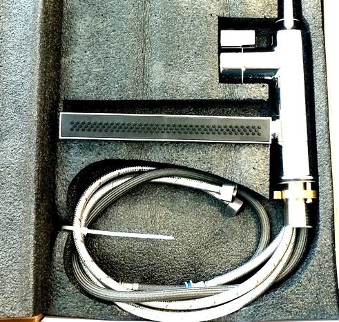 شیر ظرفشویی شاوری چند حالته مدل آبشاری 360 درجه با اتصالات نصب سریع برند هوادیائو