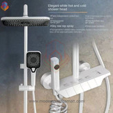 دوش حمام پیانویی سیتی مارکت با استیل SUS304 ضد زنگ