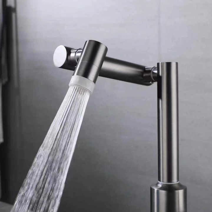 شیر روشویی بازویی چرخشی ضد خش برند City market