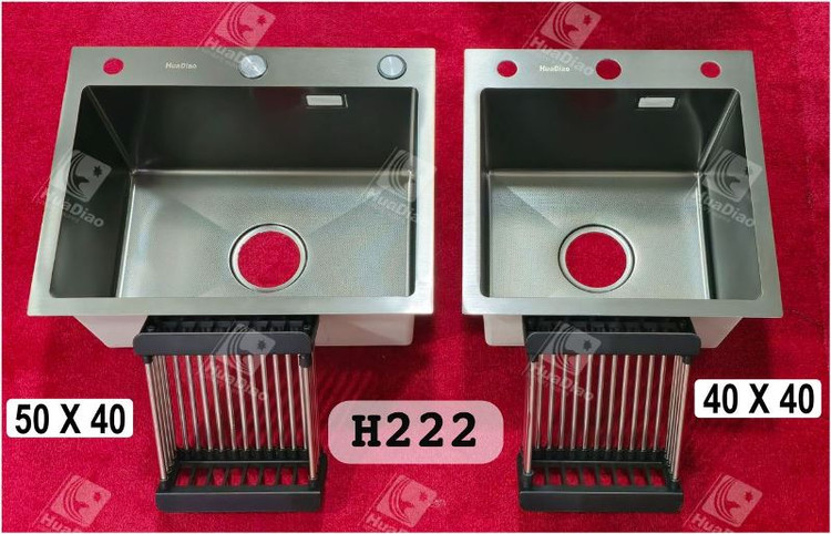 سینگ تک لگن در دو ابعاد متفاوت