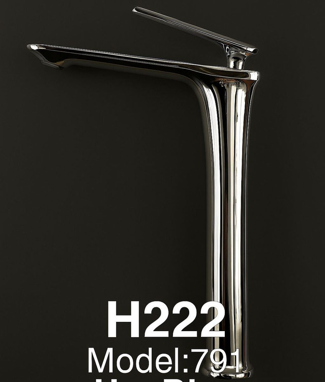 طراحی ارگونومیک و اهرم روان شیر روشویی بلند هوادیائو برای استفاده آسان.